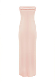 Runaway The Label Delilah Maxi Dress In Musk Pink